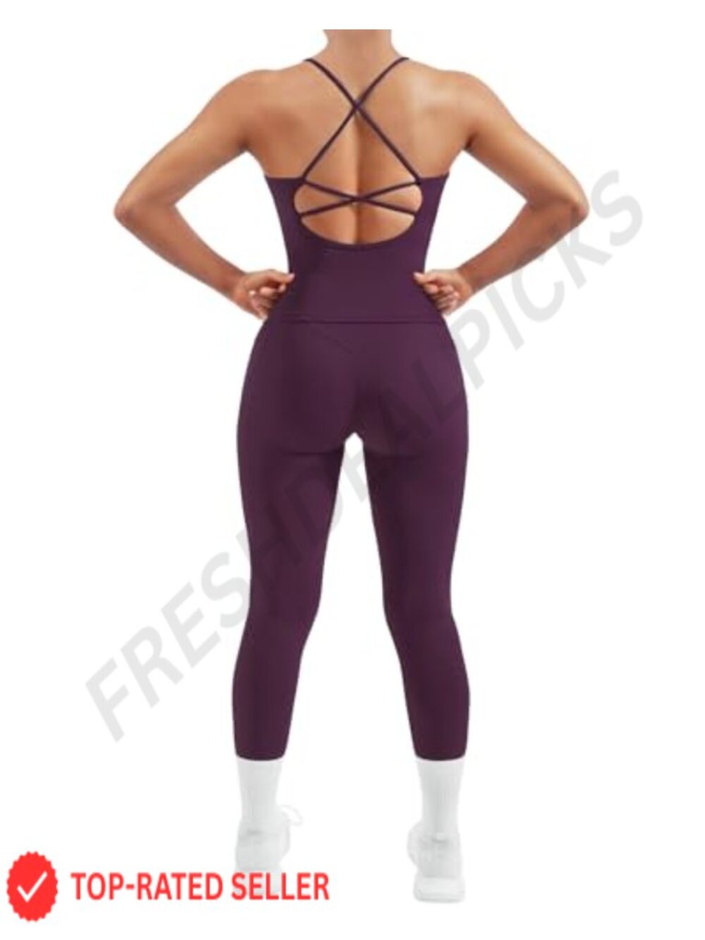 Women 2 Piece Workout Set Padded Tank Top Leggings Gym Yoga Activewear